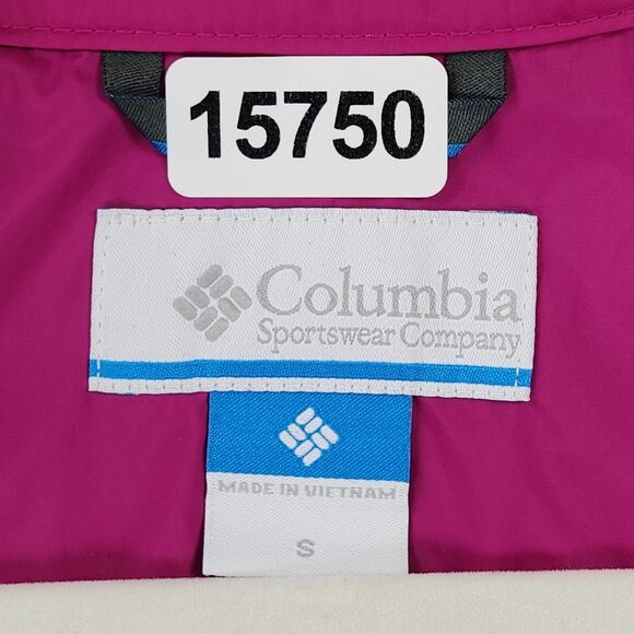 Columbia Jacket Womens Small Pink Switchback II Omni Shield Hooded Windbreaker - Picture 9 of 13